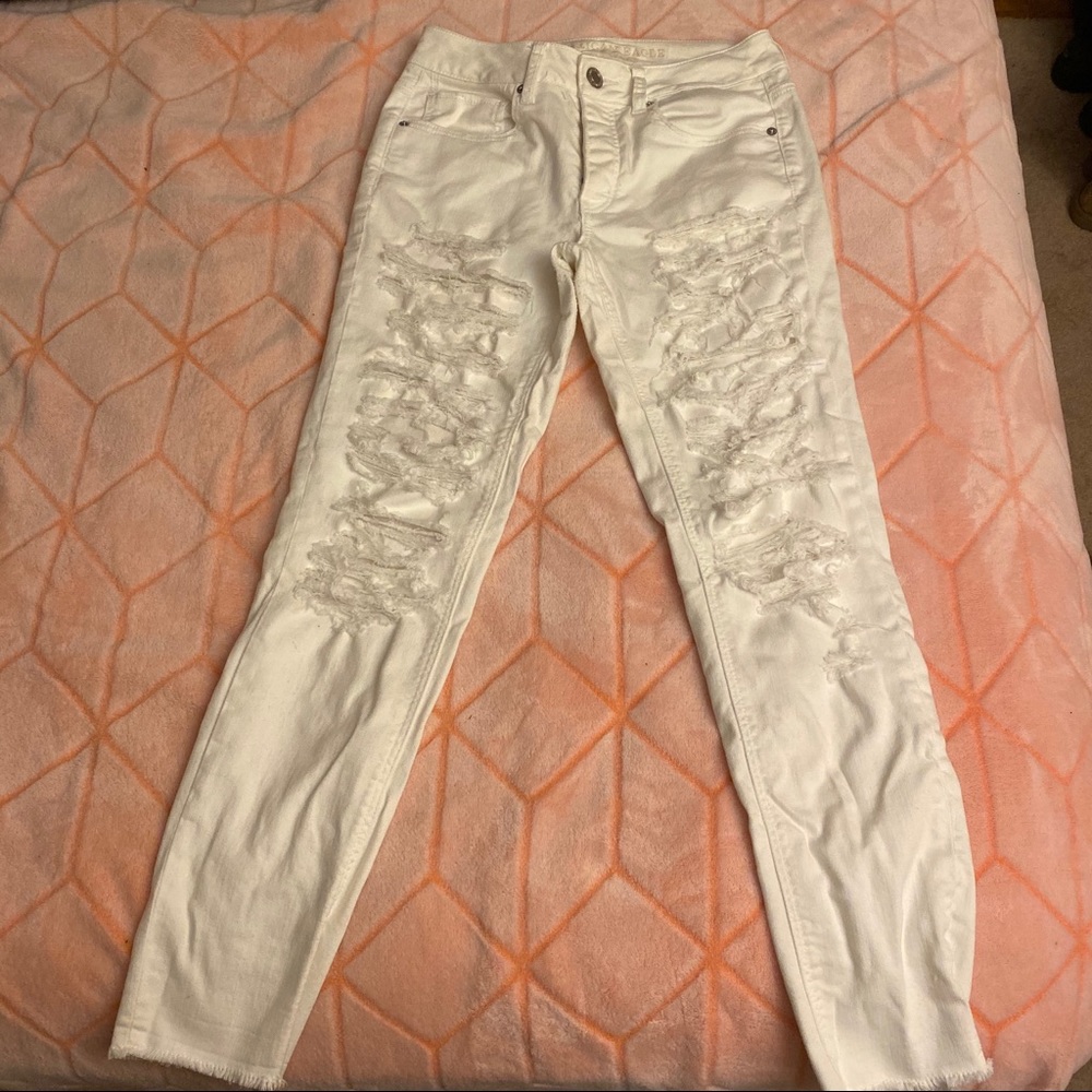 American Eagle Tom girl jeans!